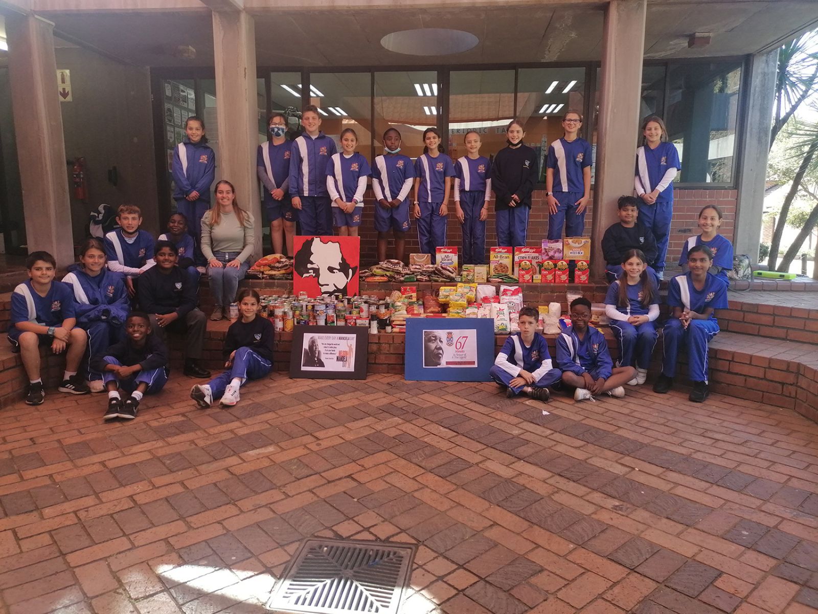SAHETI Primary School food collection