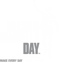 Mandela day logo white