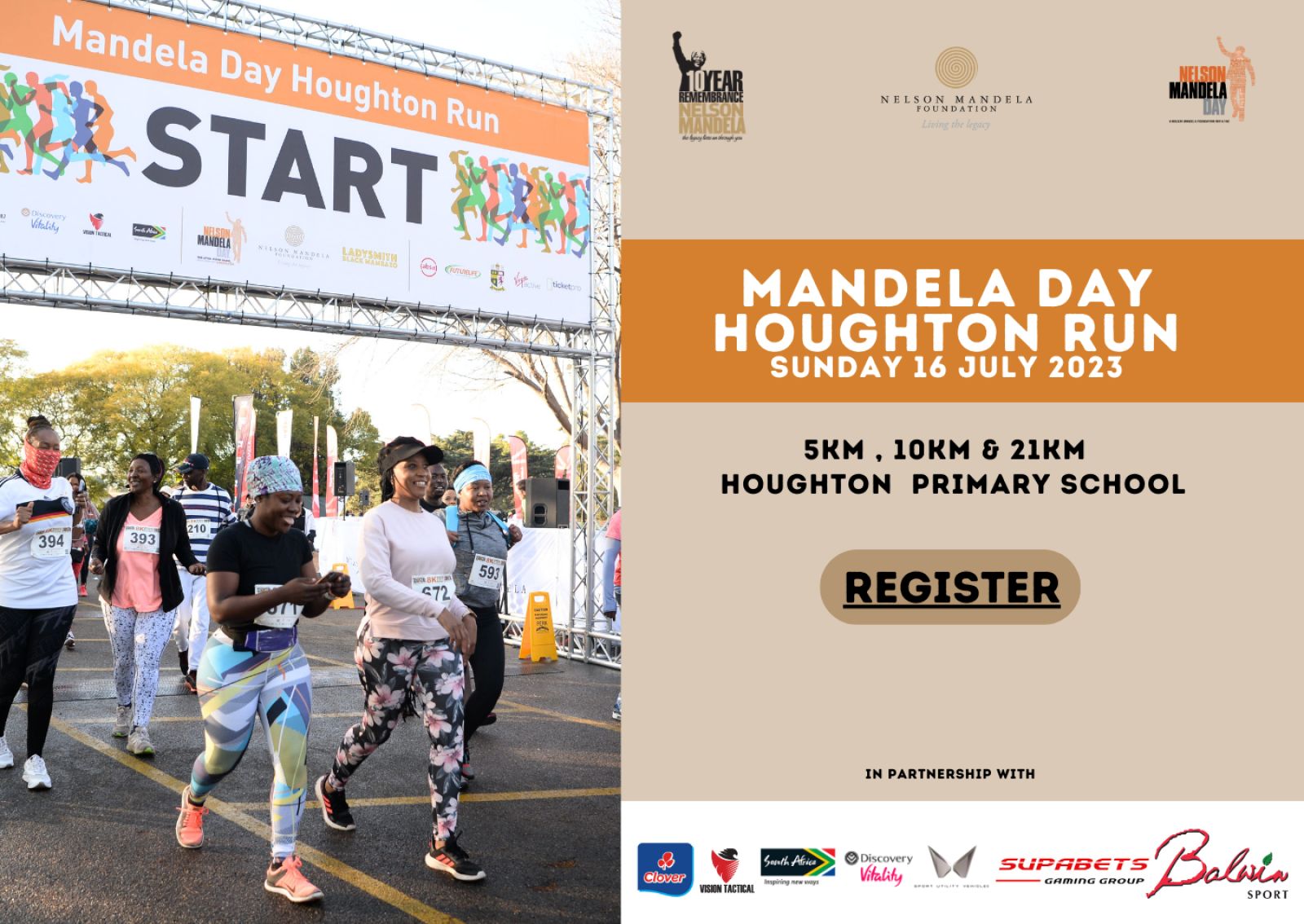 MANDELA DAY Houghton Run Add a head Instagram Post Square 1400 993 px