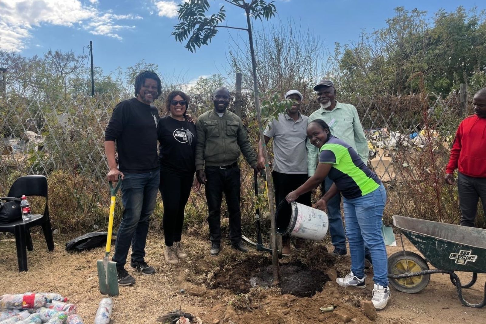 Mandela Day 2025 Gushwell Trees 1