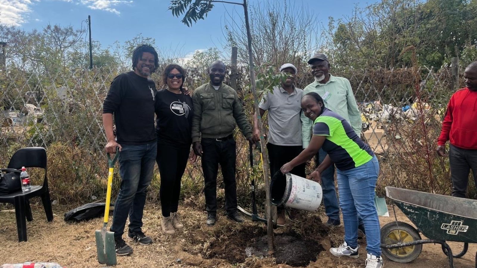 Mandela Day 2025 Gushwell Trees 1