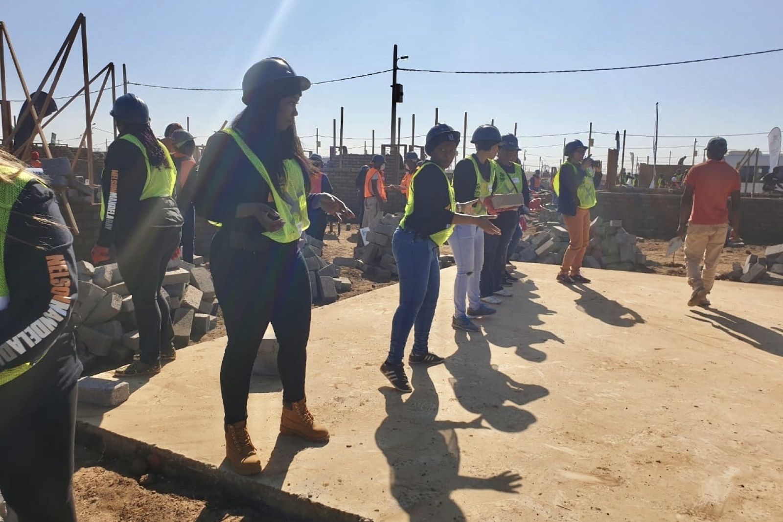 Mandela Day Palmridge House build Main