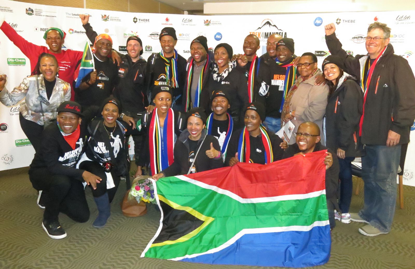 Trek4mandela return group2